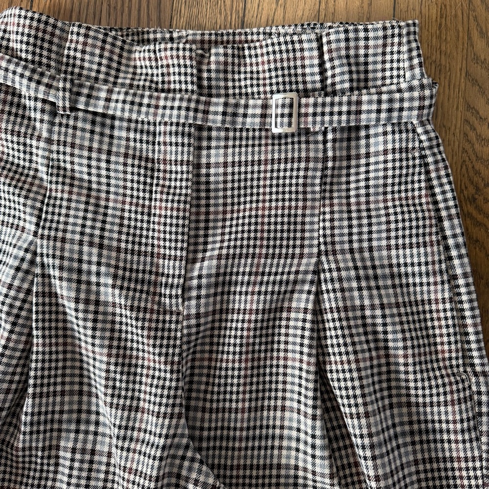Zara Basic Pants Size S Women’s Checkered - Picture 5 of 14